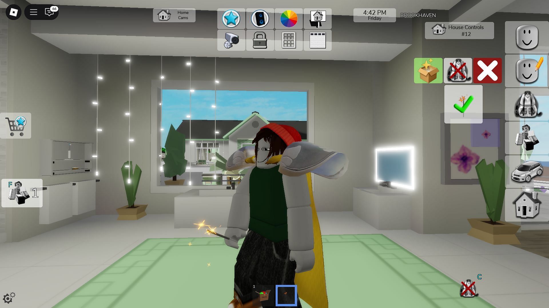 The Sparkler in action (Image via Roblox)